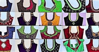 Latest blouse neck designs
