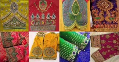 Latest  Embroidery Blouse Sleeve Designs
