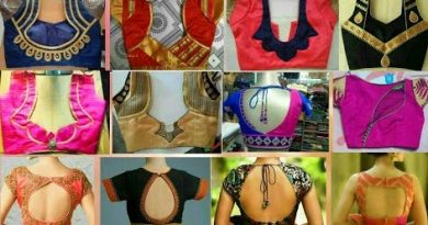 100 simple and latest back neck  blouse designs – Blouse Designs