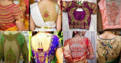 Beautiful Aari work blouse designs – Maggam Blouse Designs