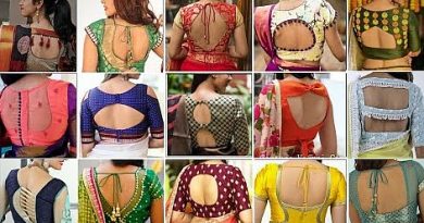 Latest blouse back neck designs for sarees and lehenga