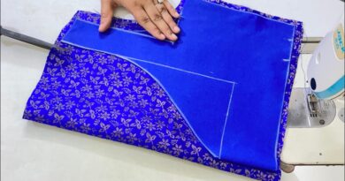 Blouse design cutting and stitching