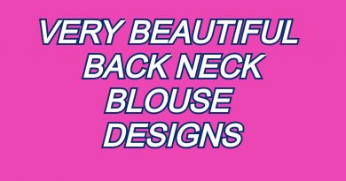Very beautiful blouse back neck designs – blouse designs