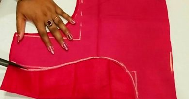 Very easy and so beautiful boat neck blouse design cutting and stitching – Blouse designs