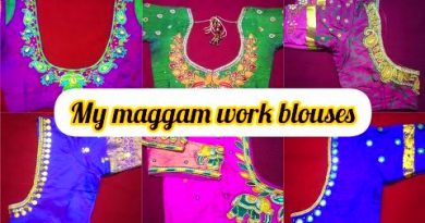 Maggam work blouse collection  // latest Maggam work designs – Blouse Designs