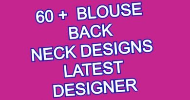 Latest 60 + Blouse Back Neck Designs Designer – Blouse Designs