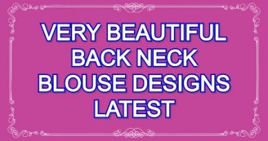Very beautiful blouse back neck designs patterns – Blouse Designs