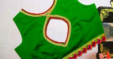 Easy Boat Neck Blouse Cutting And Stitching | Model Blouse Designs – Blouse Designs