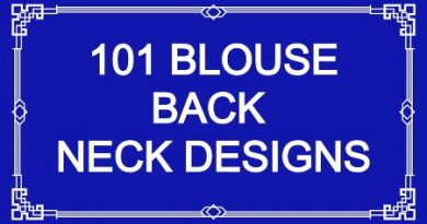 101 Latest Blouse Back Neck Designs – Blouse Designs