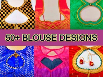 50 + Latest Blouse Back Neck Designs – Blouse Designs