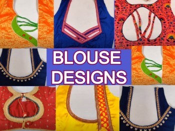 Latest Designer Blouse Back Neck Designs – Blouse Designs