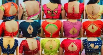 2021 saree blouse designs Latest Top