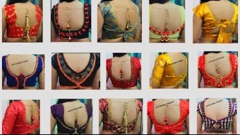 Very Beautiful Latest New Back Neck Blouse Designs – Blouse Designs