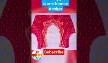 Good Looking Saree Blouse Back Neck Designs – Blouse Designs