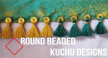 Saree Kuchu With Round Beads – Blouse Designs