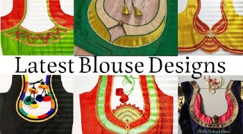 Trending  Designer New Model Blouse Back Neck Designs – Blouse Designs
