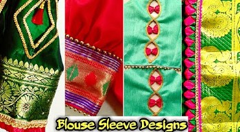 Beautiful Designer Blouse Sleeves Designs – Blouse Designs