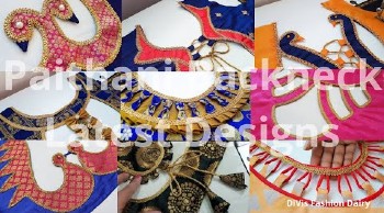 New Patch Work Back Neck Paithani Blouse Designs – Blouse Designs
