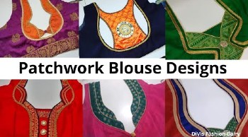 New Trending Simple Patch Work Blouse Designs 2020 – Blouse Designs