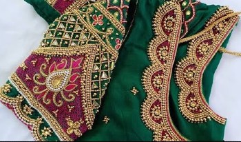 Simple and Latest Bridal Maggam Work Blouse Designs – Blouse Designs