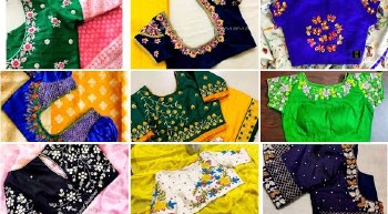 100+  Computer Embroidery  New Thread Work Blouse Designs – Blouse Designs