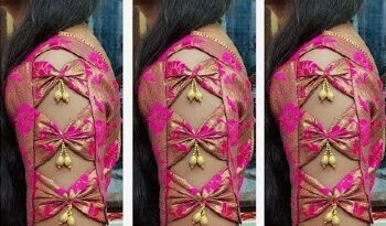 New Designer Sleeves For Bridal Blouse Cutting and Stitching – Blouse Designs