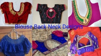Paithani Designer Back Neck Design Patterns – Blouse Designs