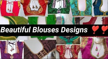Very Very Beautiful Patch Work Blouse Designs – Blouse Designs