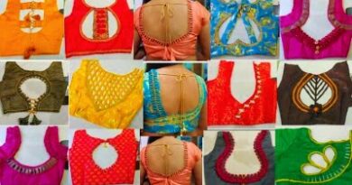 15 Most Beautiful Designer New Model Patch Work Blouse Designs  – Blouse Designs
