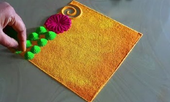 2022 Happy New Year Special Kolam Designs – Sand Art – Rangoli Designs