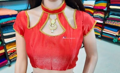 Collar Neck Blouse Design Cutting and Stitching – Blouse Designs