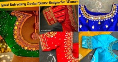 Latest Embroidery Zardosi Work Blouse Designs – Blouse Designs