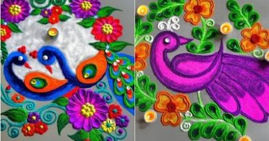 Peacock Rangoli Designs For Diwali – Rangoli Designs