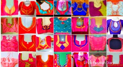 Trending New Patch Work Blouse Design Collections –  Blouse Designs