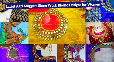 Latest Embroidery Work Blouse Designs Stone Work Blouse designs – Blouse Designs