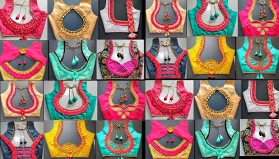 Paithani Silk Saree Blouse Design New and Beautiful Blouse Design