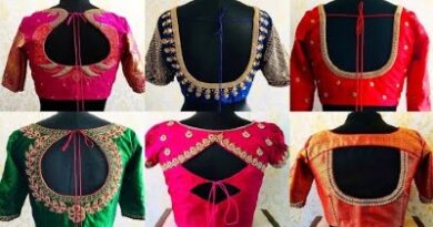 Special Stunning Aari Bridal Back Neck Blouse Designs – Blouse Designs