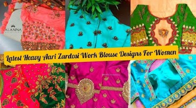 Zardosi Blouse Designs For Woman / Embroidery Blouses – Blouse Designs