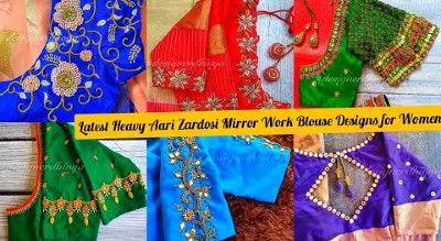 Zardosi Heavy Maggam Work Blouse Designs – Blouse Designs