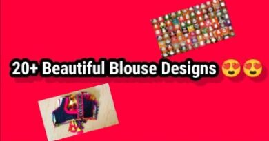 20 + Beautiful Designer Patch Work Blouse Designs