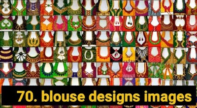 70 + Beautiful Designer  Blouse Design Images