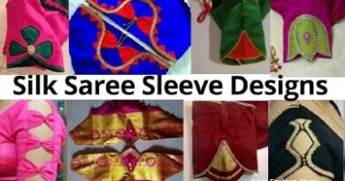 New Designer Blouse Sleeves For Silk and Pattu Sarees