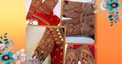 New Red Color Aari Maggam Work Blouse Designs