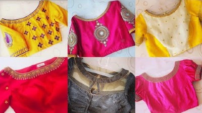 New Simple Attractive Front Blouse Designs