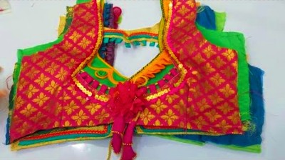 Very Beautiful and Stylish Designer Patch Work Blouse Designs