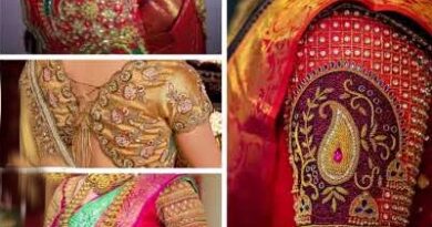 New Multiple Aari Embroidery Bridal Work Blouse Designs