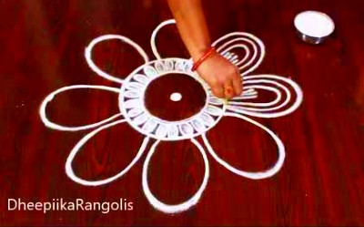 New Beautiful Free Hand Rangoli Designs