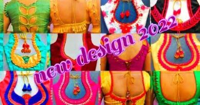 New South Indian Patch Work Blouse Designs