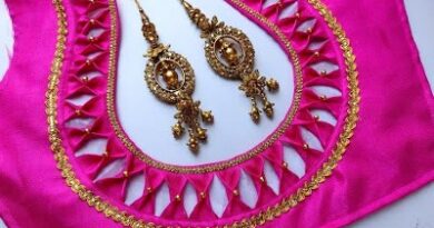 Beautiful Designer Paithani Blouse Cutting and Stitching