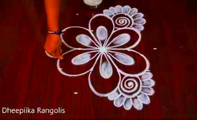 New  5 Dots Creative Rangoli Muggulu  Daily Muggulu